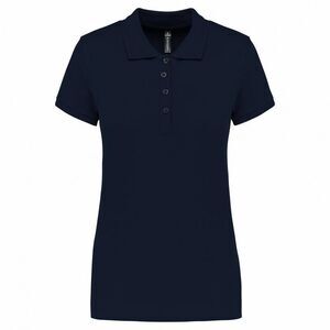 Kariban Womens/Ladies Pique Polo Shirt / Navy